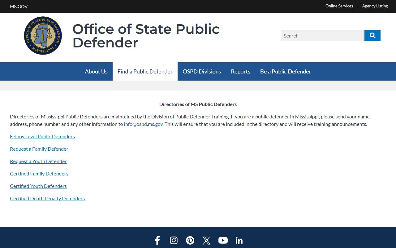 Lowndes County arrest records and court charge public defender directory