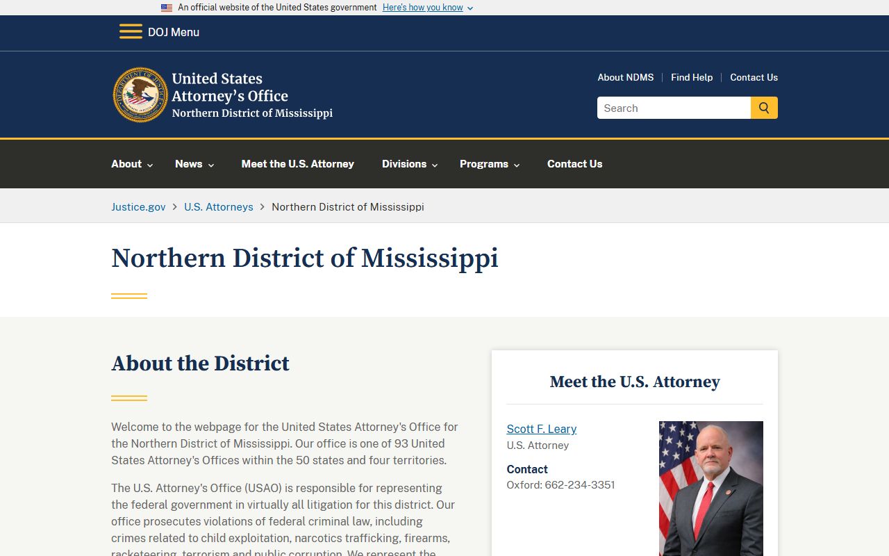 Lowndes County arrest records federal prosecutor office
