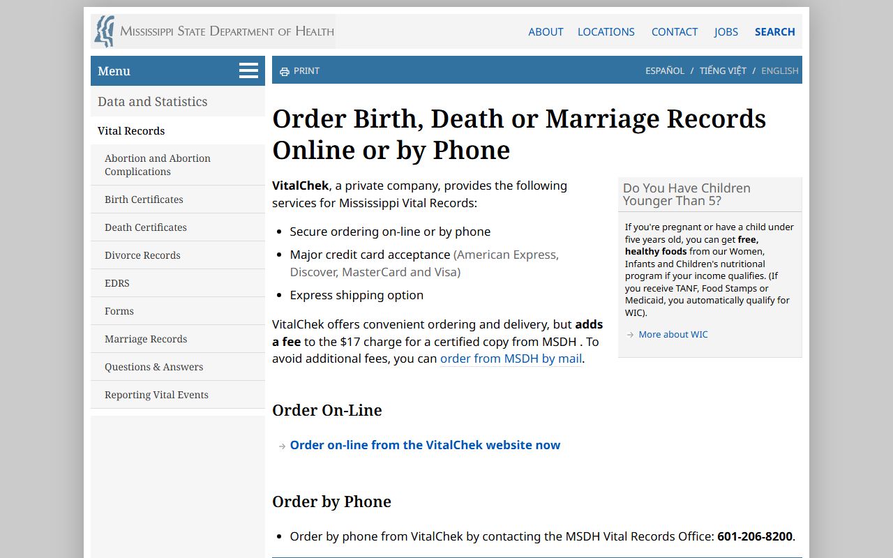 Lowndes County marriage records state ordering and phone request page